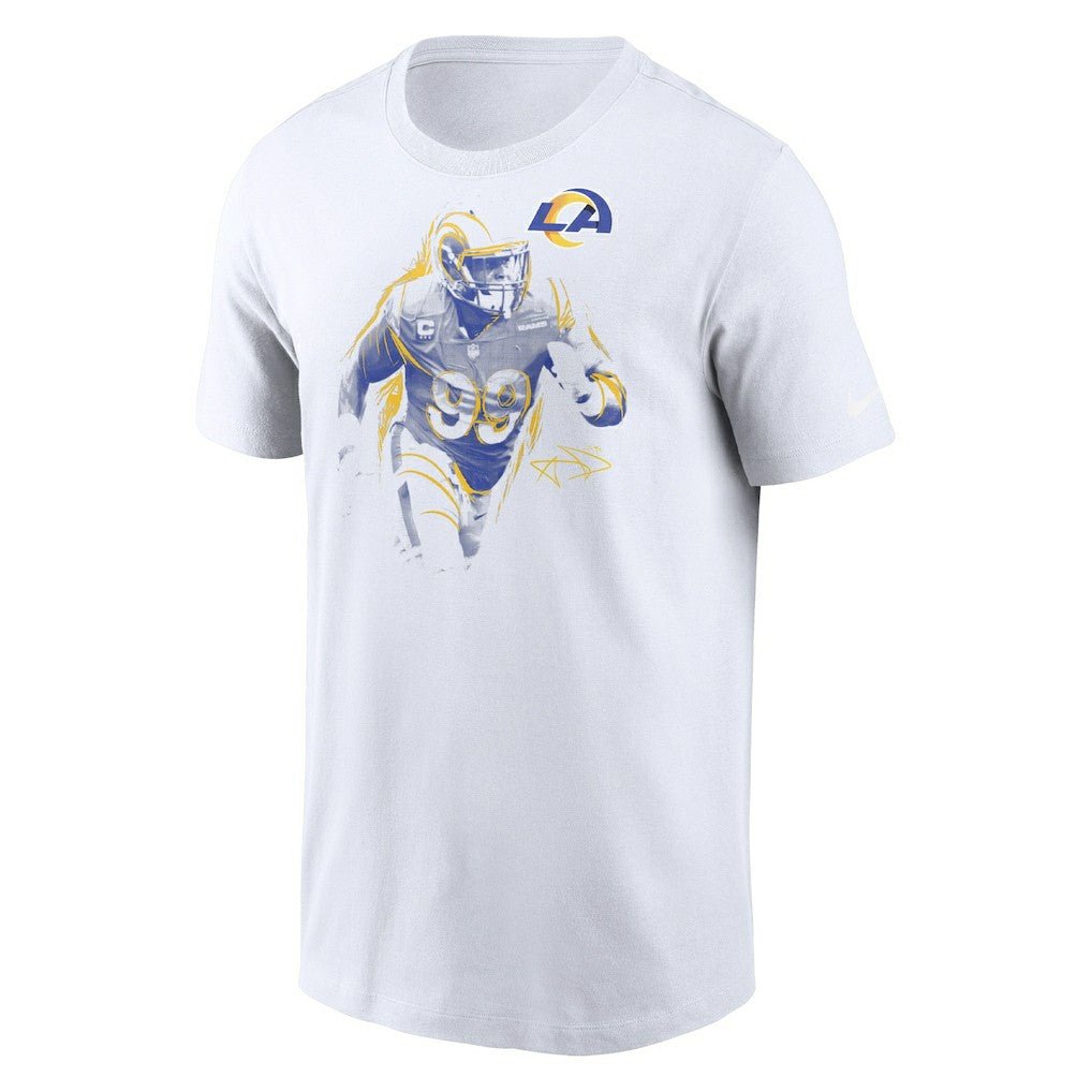 Aaron Donald Los Angeles Rams Player Graphic T-Shirt - White | Nike cheap