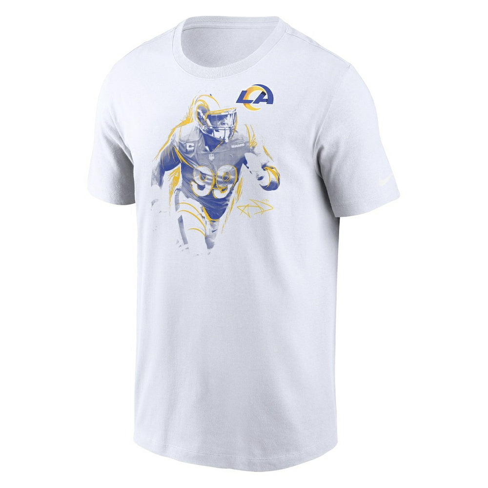 Aaron Donald Los Angeles Rams Player Graphic T-Shirt - White | Nike cheap
