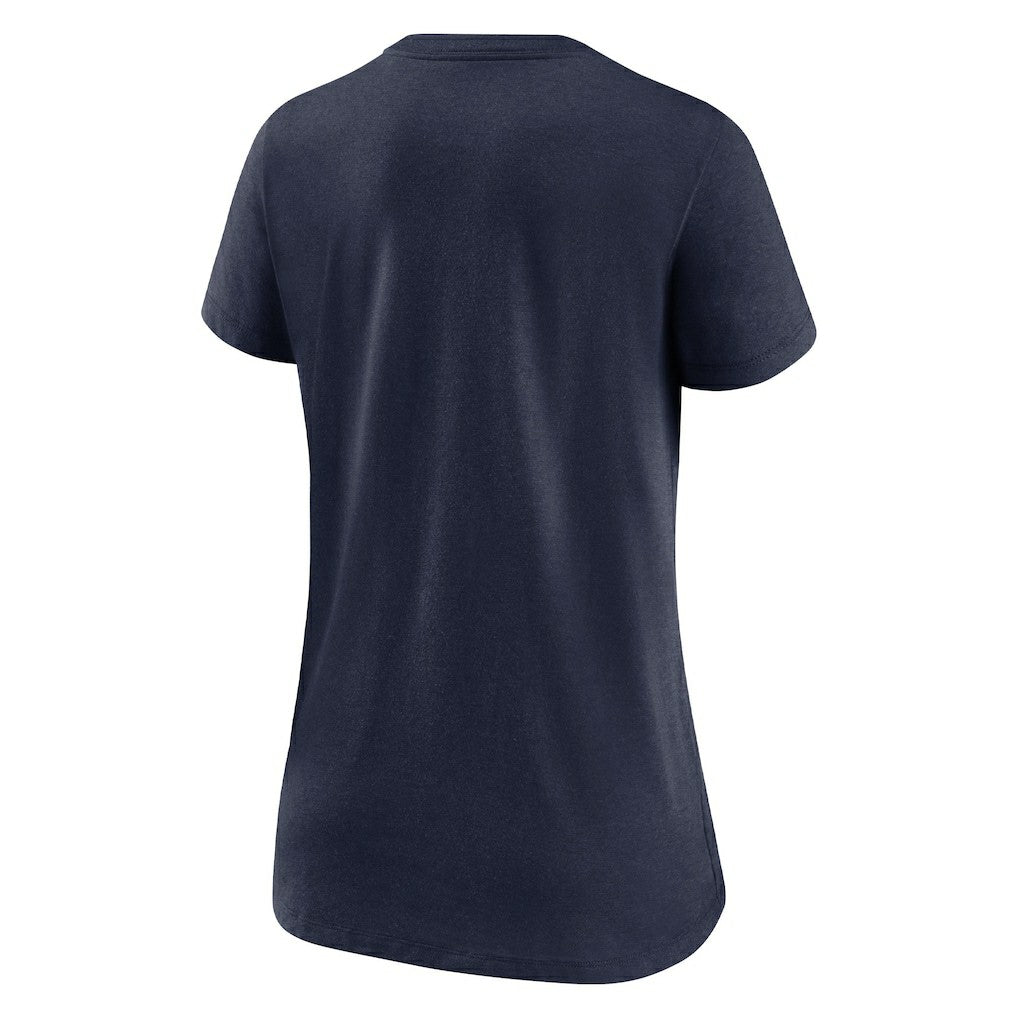 New England Patriots Women's Hometown Collection Tri-Blend V-Neck T-Shirt - Navy | Nike discount