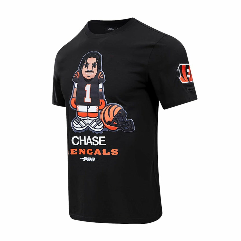 Ja'Marr Chase Cincinnati Bengals Pro Standard Player Avatar Graphic T-Shirt - Black sale