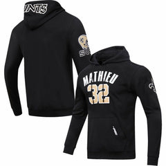 Tyrann Mathieu New Orleans Saints Pro Standard Player Name & Number Pullover Hoodie - Black outlet