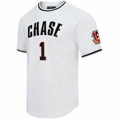 Ja'Marr Chase Cincinnati Bengals Pro Standard Mesh Player Name & Number Top - White cheap