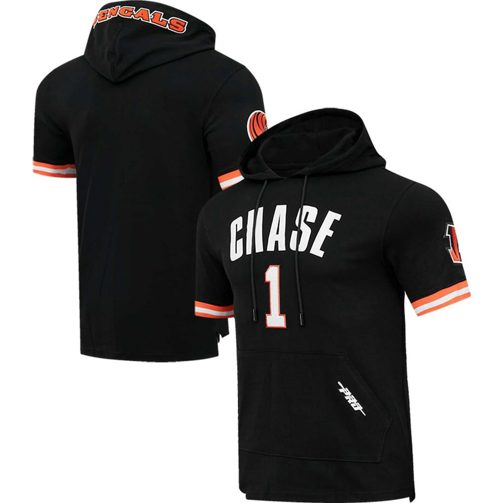 Ja'Marr Chase Cincinnati Bengals Pro Standard Player Name & Number Hoodie T-Shirt - Black cheap