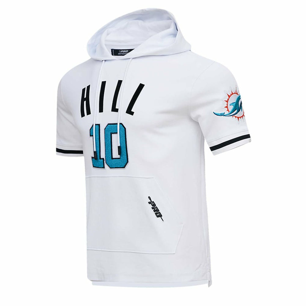 Tyreek Hill Miami Dolphins Pro Standard Player Name & Number Hoodie T-Shirt - White on sale