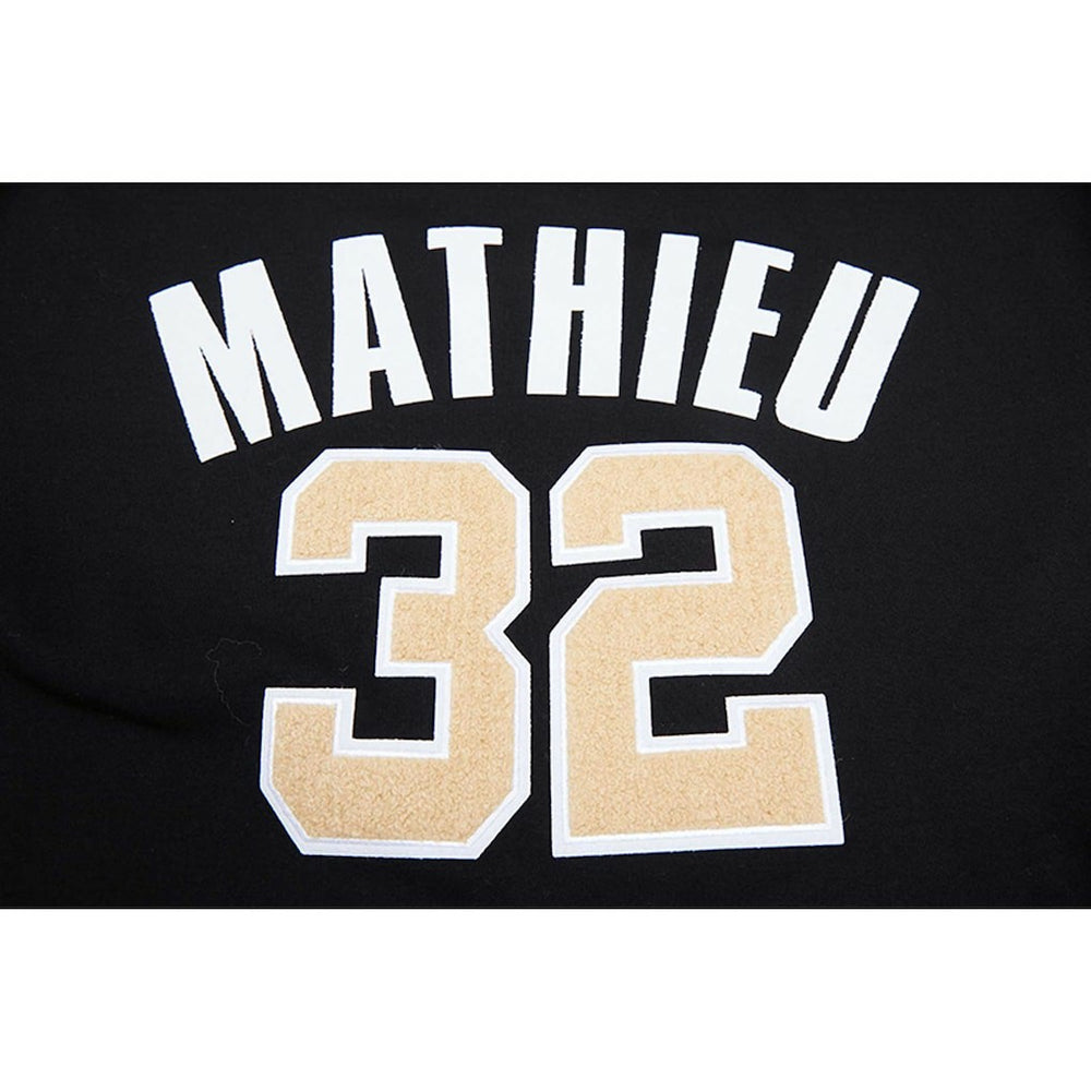 Tyrann Mathieu New Orleans Saints Pro Standard Player Name & Number Hoodie T-Shirt - Black for sale