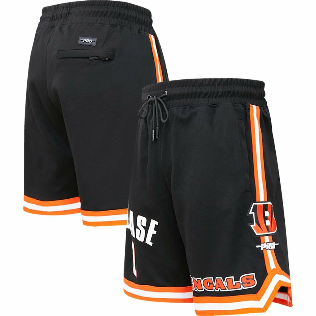 Ja'Marr Chase Cincinnati Bengals Pro Standard Player Name & Number Shorts - Black discount