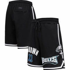 A.J. Brown Philadelphia Eagles Pro Standard Player Name & Number Shorts - Black on sale