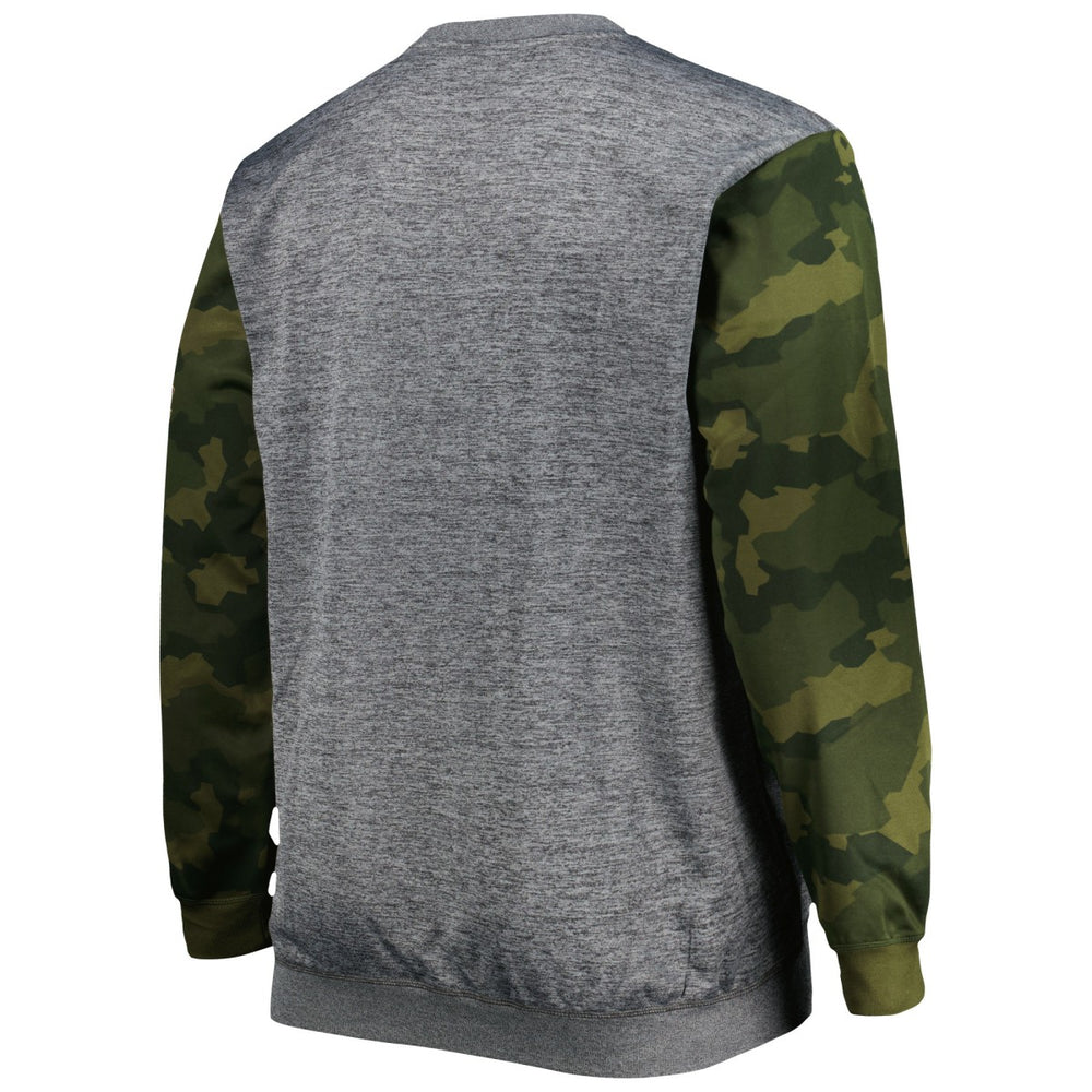 Los Angeles Lakers Big & Tall Camo Stitched Sweatshirt - Heather Charcoal | Fanatics on sale