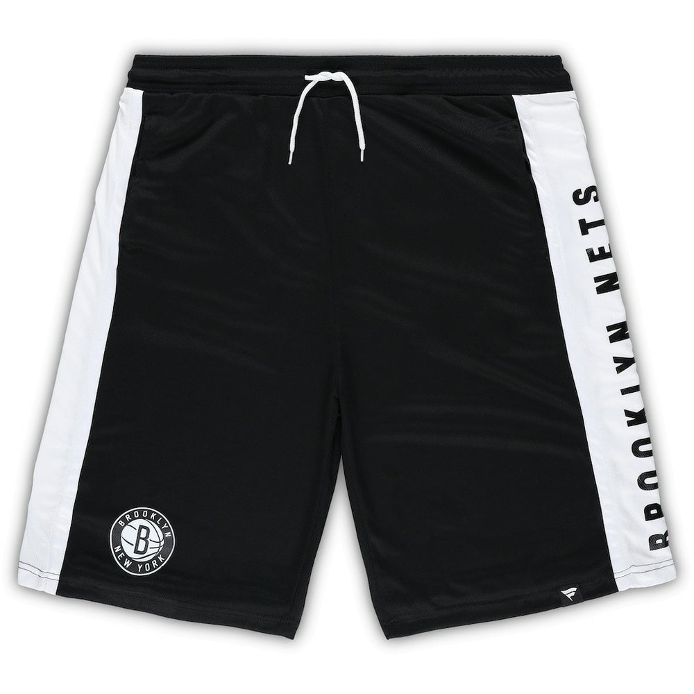 Brooklyn Nets Big & Tall Referee Iconic Mesh Shorts - Black | Fanatics discount
