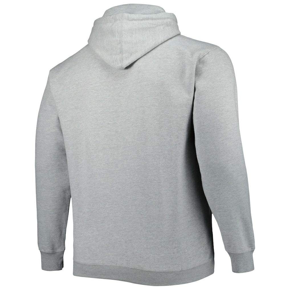 Atlanta Hawks Big & Tall Wordmark Pullover Hoodie - Heather Gray | Fanatics outlet
