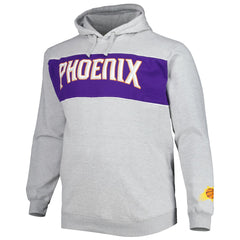 Phoenix Suns Big & Tall Wordmark Pullover Hoodie - Heather Gray | Fanatics shop