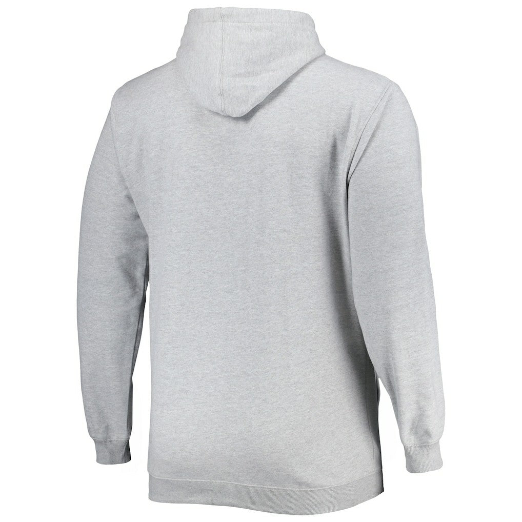Golden State Warriors Big & Tall Wordmark Pullover Hoodie sale - Heather Gray | Fanatics outlet