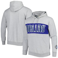 Dallas Mavericks Wordmark French Terry Pullover Hoodie sale - Heather Gray | Fanatics discount