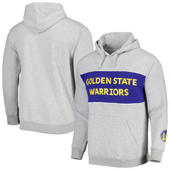Golden State Warriors Wordmark French Terry Pullover Hoodie sale - Heather Gray | Fanatics cheap