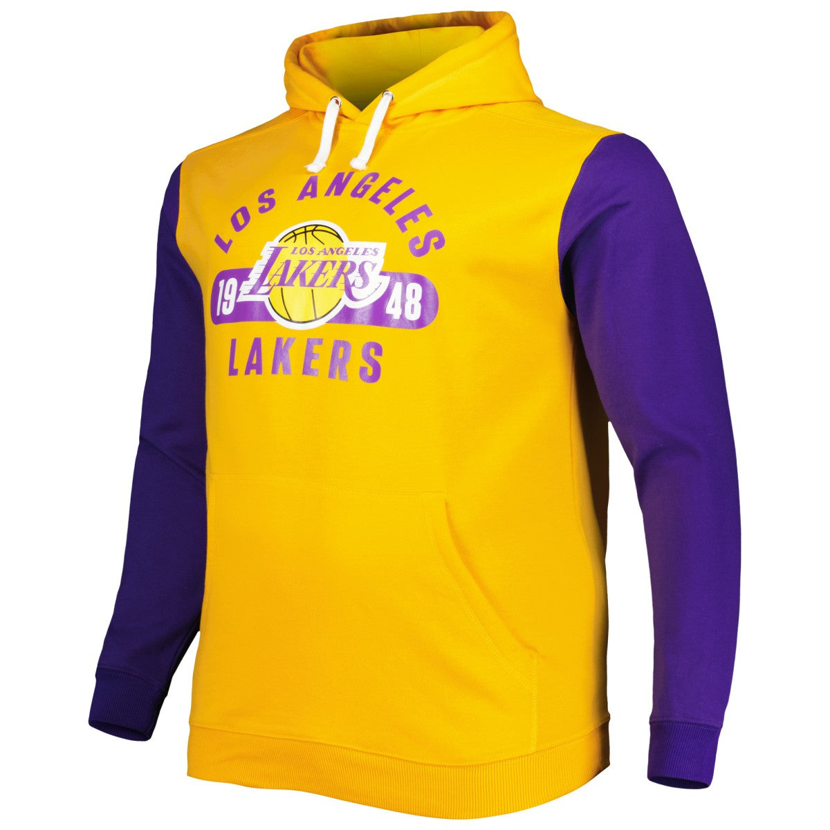 Los Angeles Lakers Big & Tall Bold Attack Pullover Hoodie - Gold/Purple | Fanatics cheap