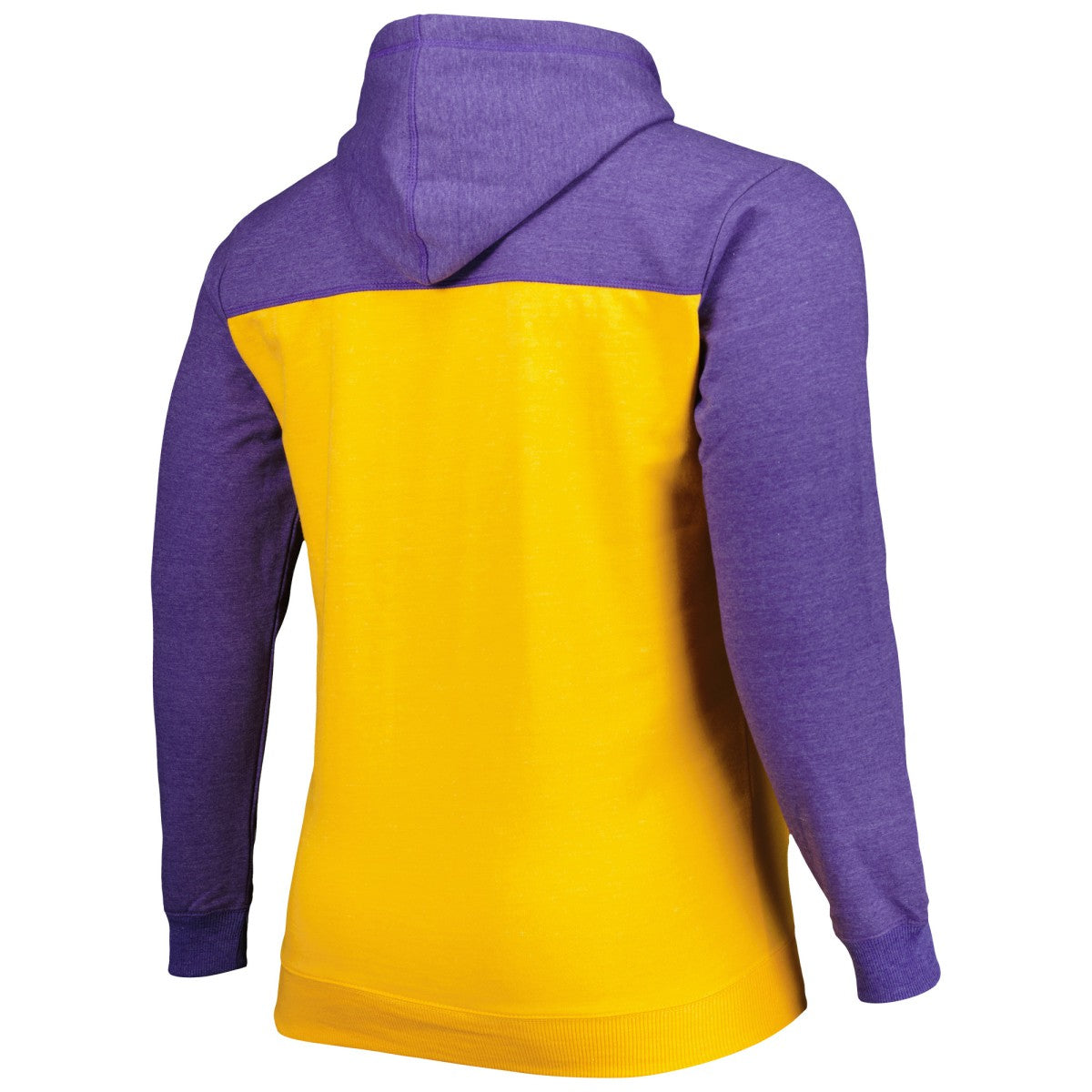 Los Angeles Lakers Big & Tall Down and Distance Full-Zip Hoodie - Gold/Purple | Fanatics sale