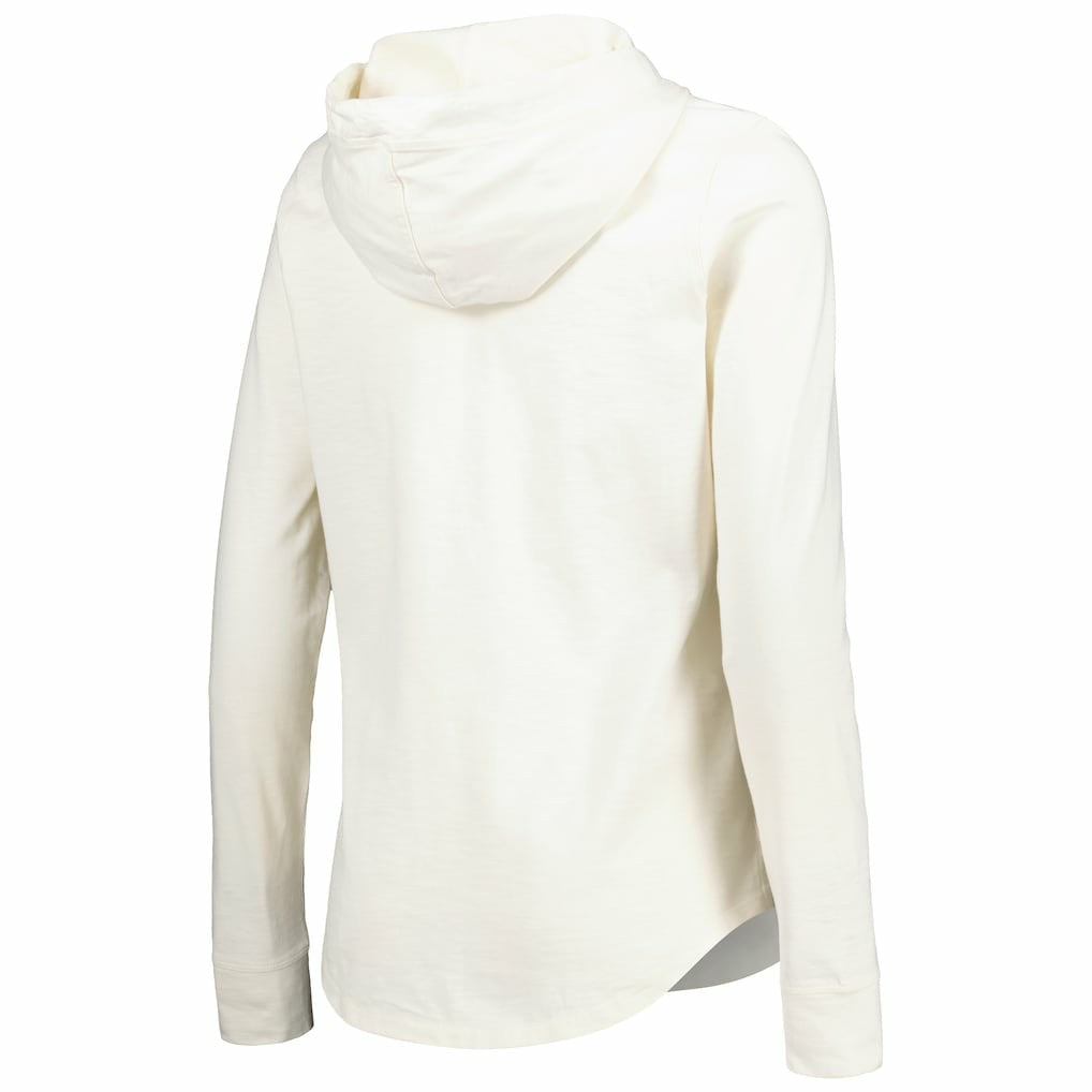 Las Vegas Raiders Women's Ashby Isles Jersey Pullover Hoodie - Cream discount