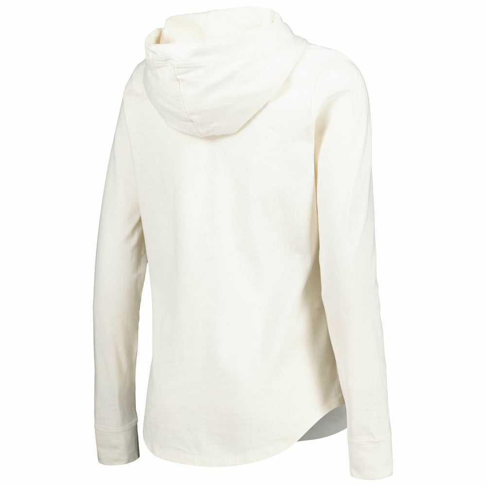Las Vegas Raiders Women's Ashby Isles Jersey Pullover Hoodie - Cream discount