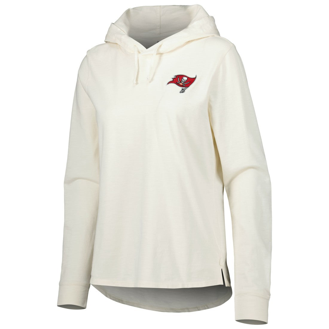 Tampa Bay Buccaneers Women's Ashby Isles Jersey Pullover Hoodie - Cream online