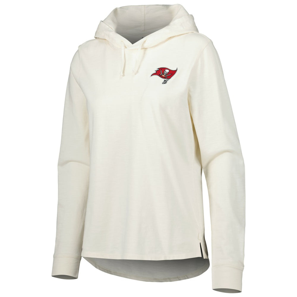 Tampa Bay Buccaneers Women's Ashby Isles Jersey Pullover Hoodie - Cream online
