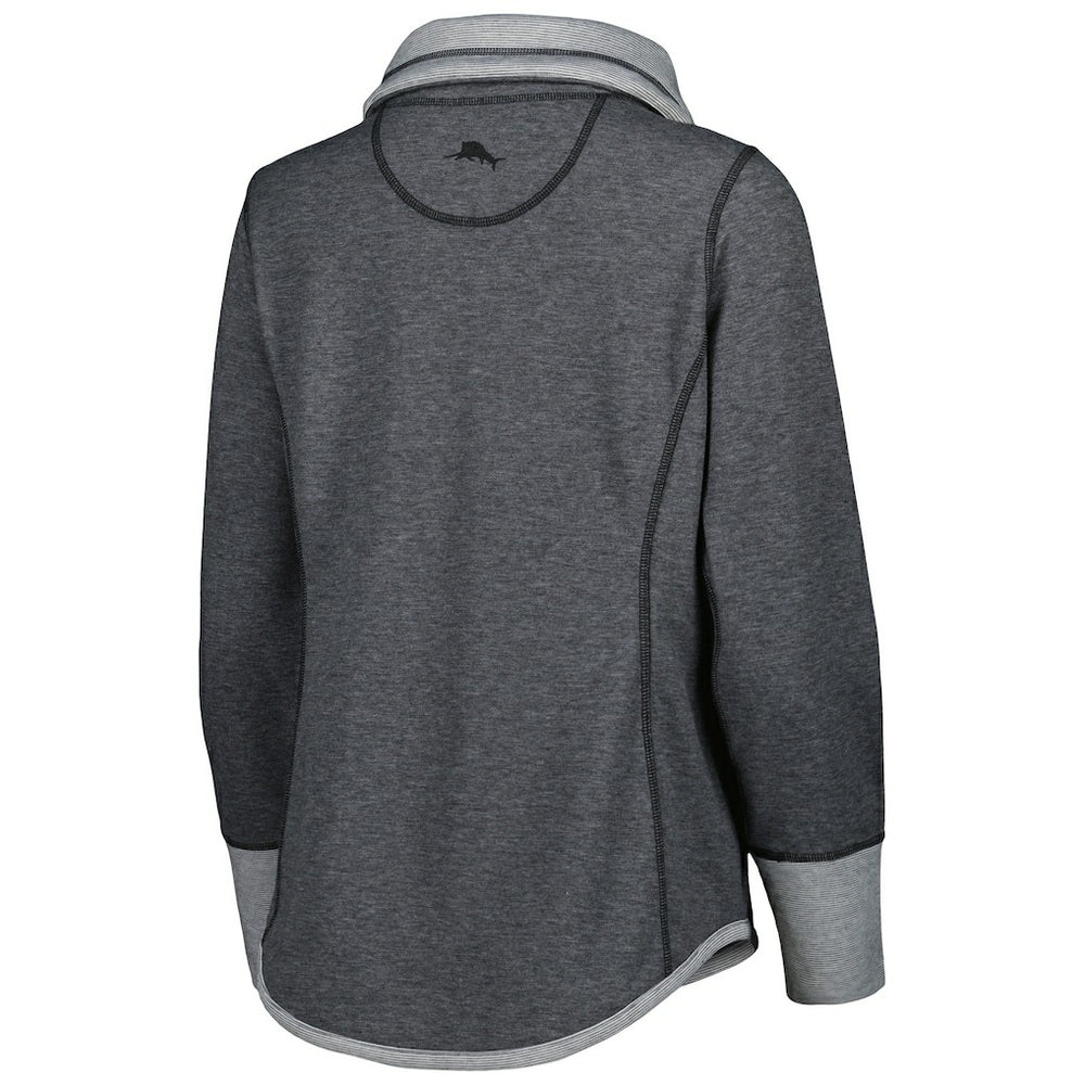 Cleveland Browns Women's Sport Sun Fade Full-Zip Sweatshirt - Heathered Black online