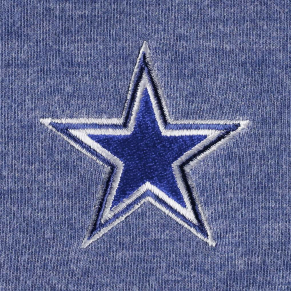 Dallas Cowboys Women's Sport Sun Fade Full-Zip Sweatshirt - Heathered Navy outlet