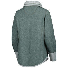 Green Bay Packers Women's Sport Sun Fade Full-Zip Sweatshirt - Heathered Green sale