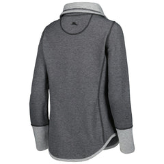 Las Vegas Raiders Women's Sport Sun Fade Full-Zip Sweatshirt - Heathered Black on sale