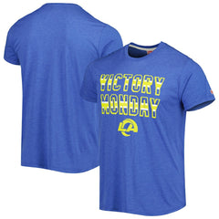 Los Angeles Rams Homage Victory Monday Tri-Blend T-Shirt - Royal online