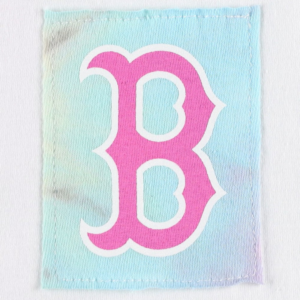 Boston Red Sox Refried Apparel Women's Tie-Dye Tank Top - White