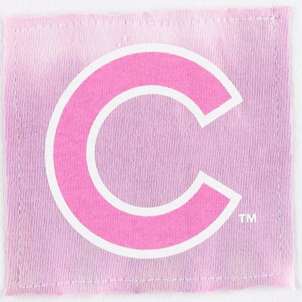 Chicago Cubs Refried Apparel Women's Tie-Dye Tank Top - White