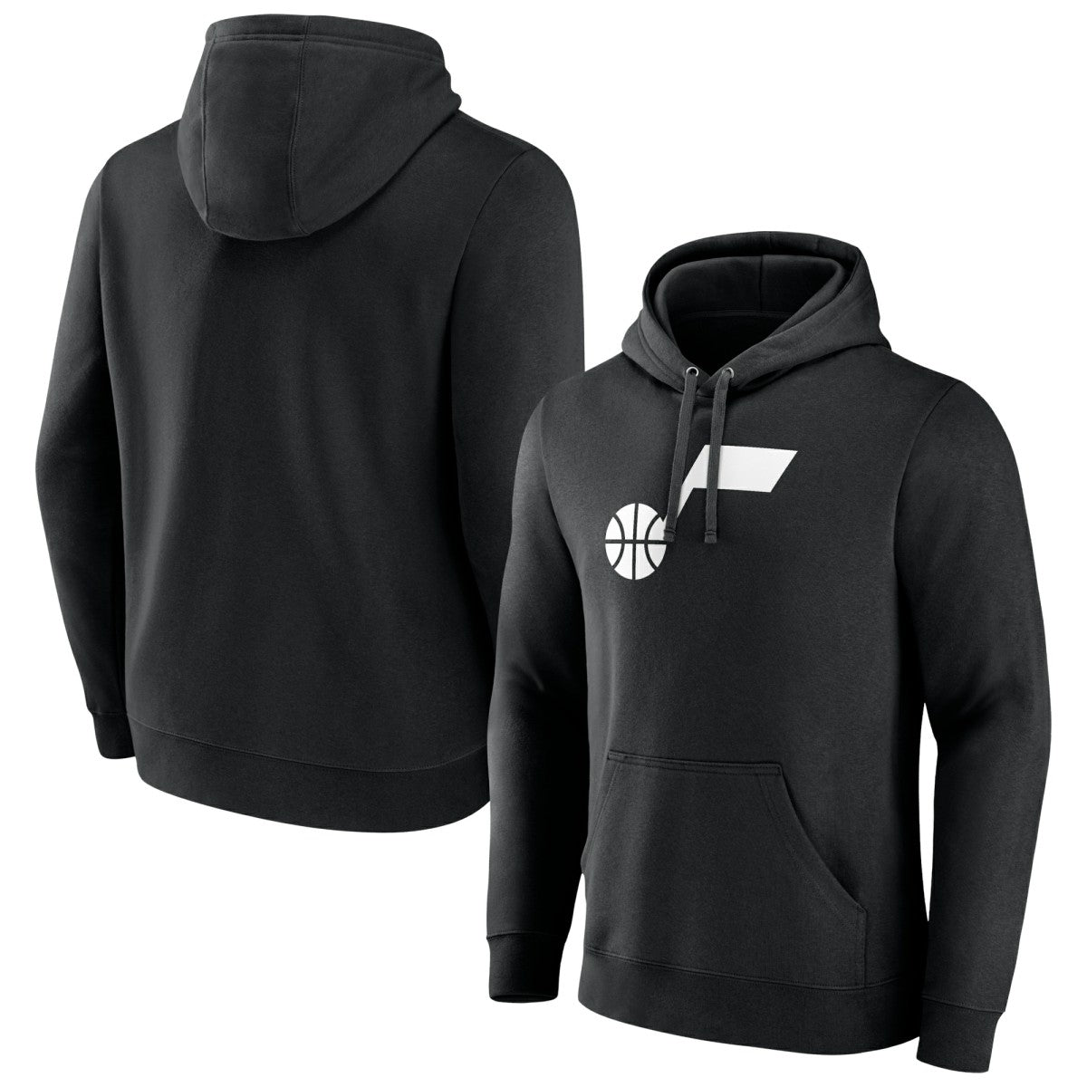 Utah Jazz Primary Logo Pullover Hoodie - Black outlet