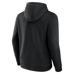 Utah Jazz Wordmark Team Logo Pullover Hoodie - Black discount