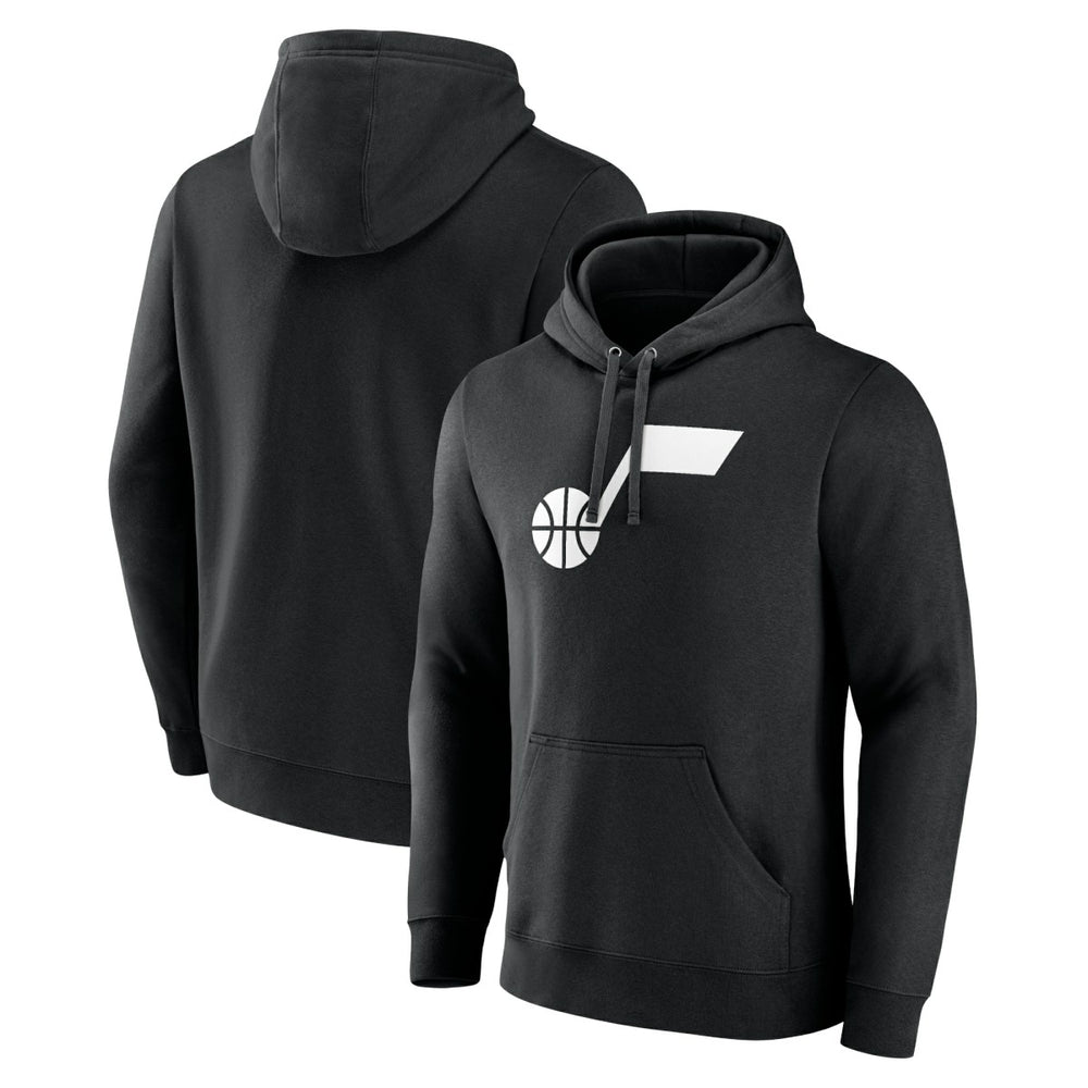 Utah Jazz Alternate Logo Pullover Hoodie - Black sale