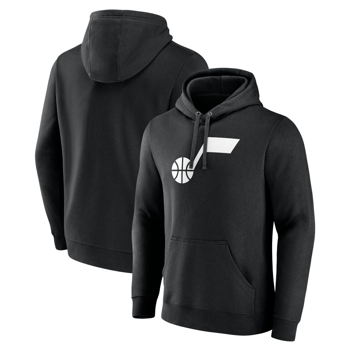 Utah Jazz Alternate Logo Pullover Hoodie - Black sale