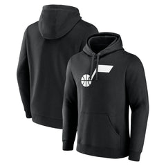 Utah Jazz Alternate Logo Pullover Hoodie - Black sale