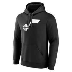 Utah Jazz Alternate Logo Pullover Hoodie - Black sale