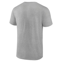 Utah Jazz Solid Primary Logo T-Shirt - Heathered Gray sale