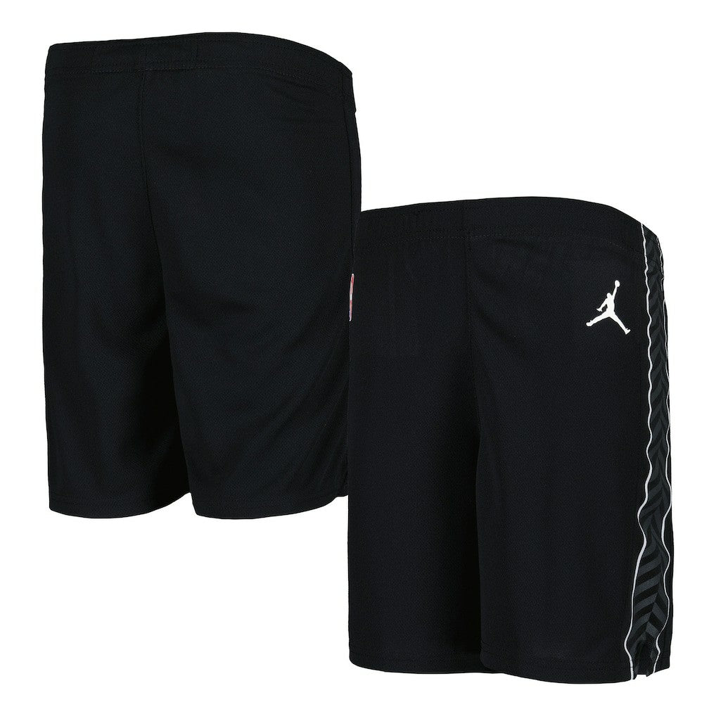 Brooklyn Nets Jordan Brand Preschool Statement Edition Team Replica Shorts - Black for sale
