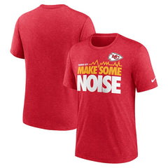 Kansas City Chiefs Local Tri-Blend T-Shirt - Heathered Red | Nike discount