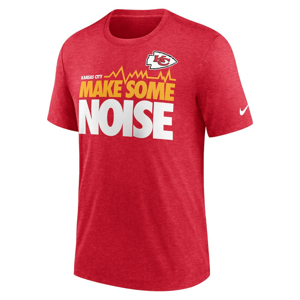 Kansas City Chiefs Local Tri-Blend T-Shirt - Heathered Red | Nike discount