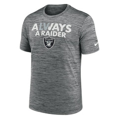 Las Vegas Raiders Local Velocity T-Shirt - Anthracite | Nike sale