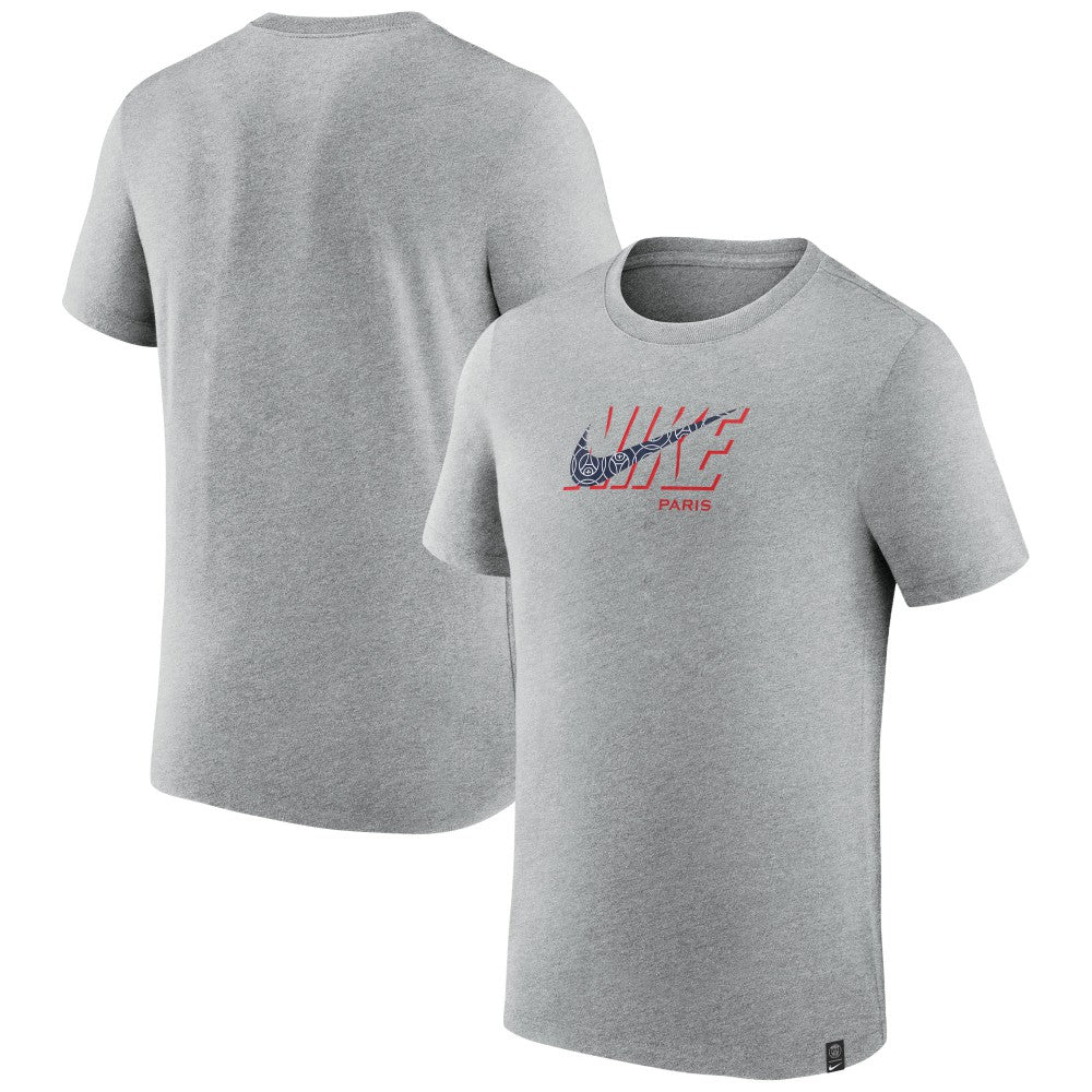 Paris Saint-Germain Swoosh Club T-Shirt - Black | Nike shop