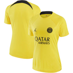 Paris Saint-Germain Jordan Brand Women's 2022/23 Pre-Match Raglan Performance Top - Yellow | Jordan discount