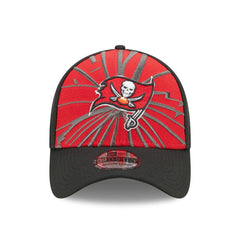 Tampa Bay Buccaneers New Era Shattered 39THIRTY Flex Hat - Red/Black on sale