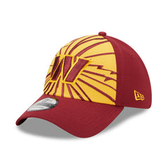 Washington Commanders New Era Shattered 39THIRTY Flex Hat - Gold/Burgundy for sale