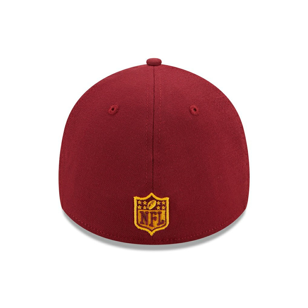 Washington Commanders New Era Shattered 39THIRTY Flex Hat - Gold/Burgundy for sale