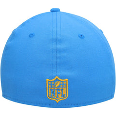 Los Angeles Chargers New Era Shattered 39THIRTY Flex Hat - Gold/Powder Blue discount