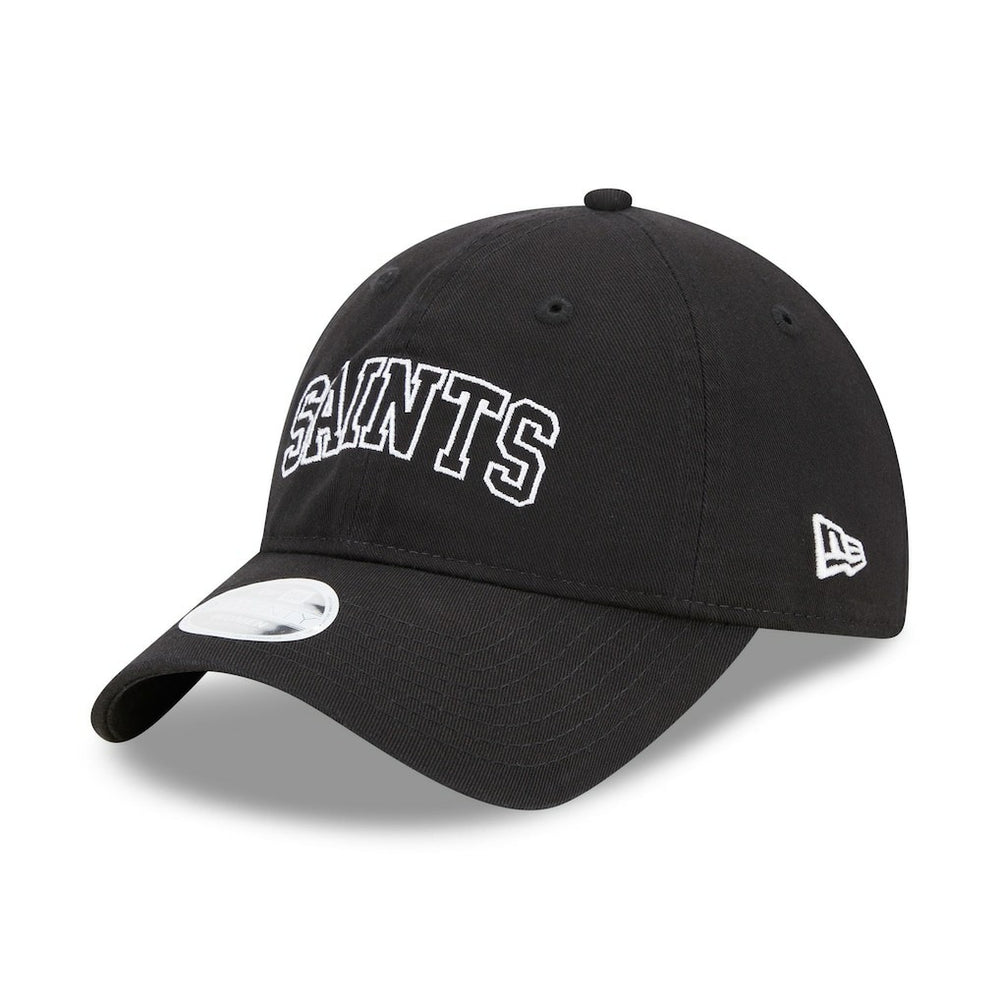 New Orleans Saints New Era Women's Collegiate 9TWENTY Adjustable Hat - Black for sale
