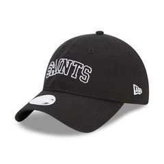 New Orleans Saints New Era Women's Collegiate 9TWENTY Adjustable Hat - Black for sale